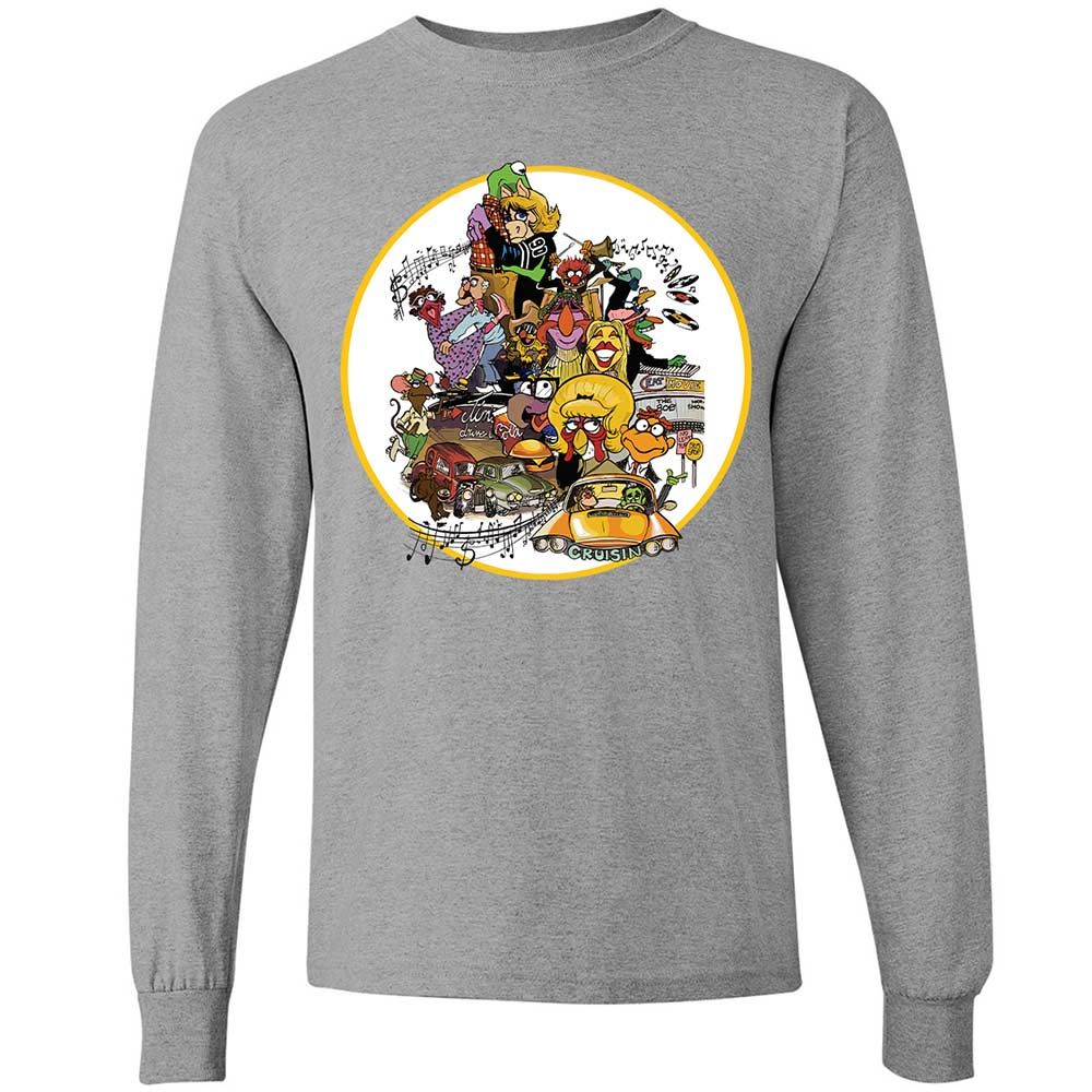 Muppet Graffiti - Sport Grey - 3
