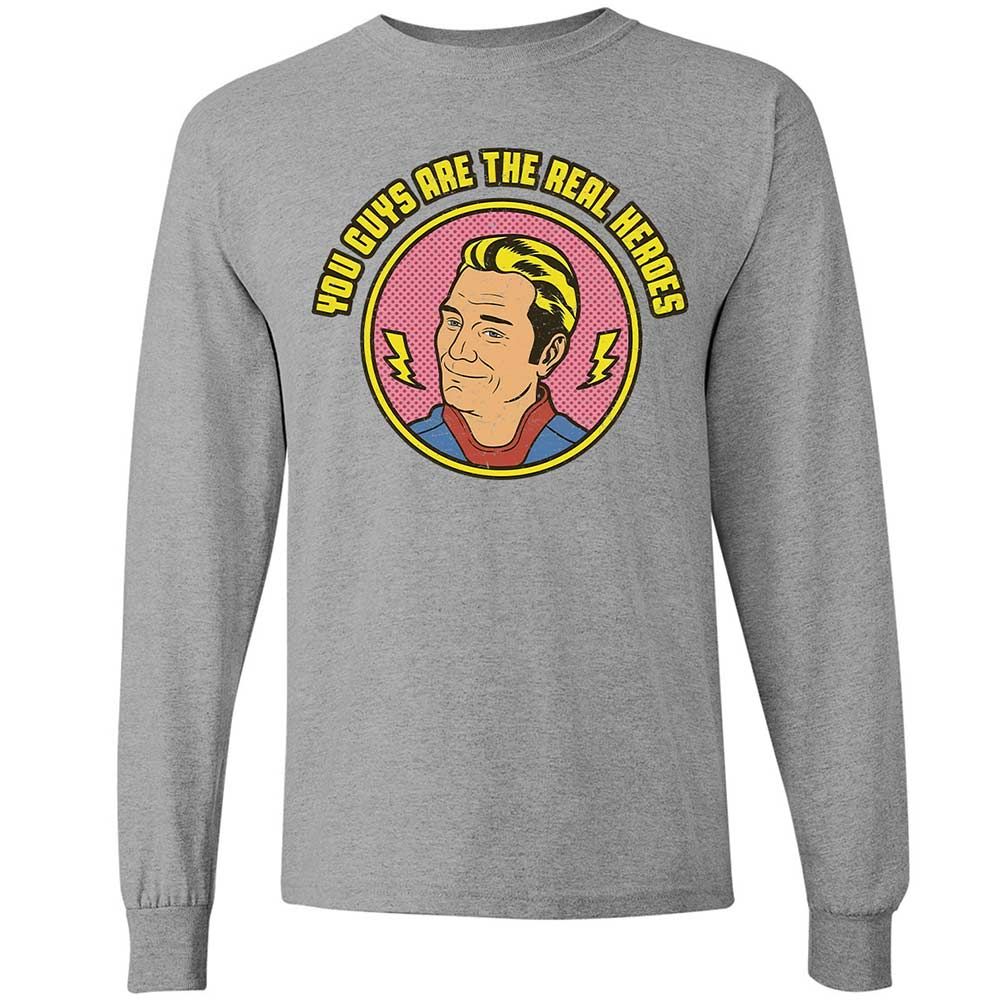 Long Sleeve T-Shirt - FYUMLVCX - Sport Grey - 3