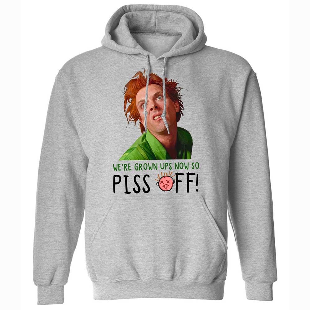 We're Grown Ups Now So Piss Off - Sport Grey - 3