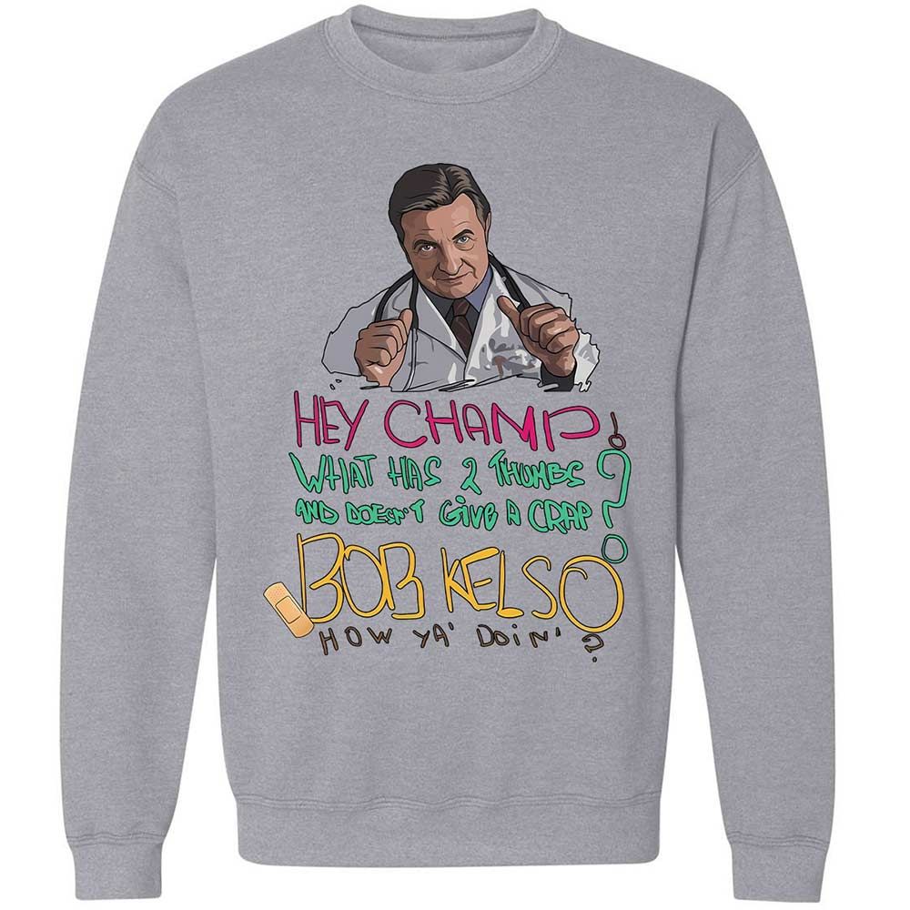 Classic Unisex Sweatshirt - QDW5MKJJ - Sport Grey - 3