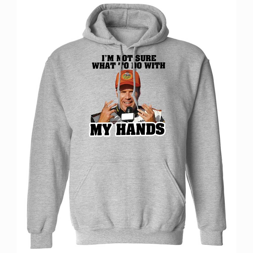 I'm Not Sure What To Do With My Hands - Sport Grey - 3