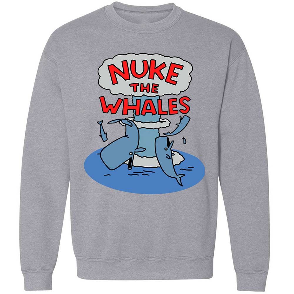 Nuke the Whales - Sport Grey - 3
