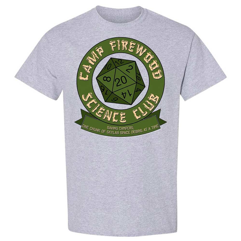 Camp Firewood Science Club - Sport Grey - 3