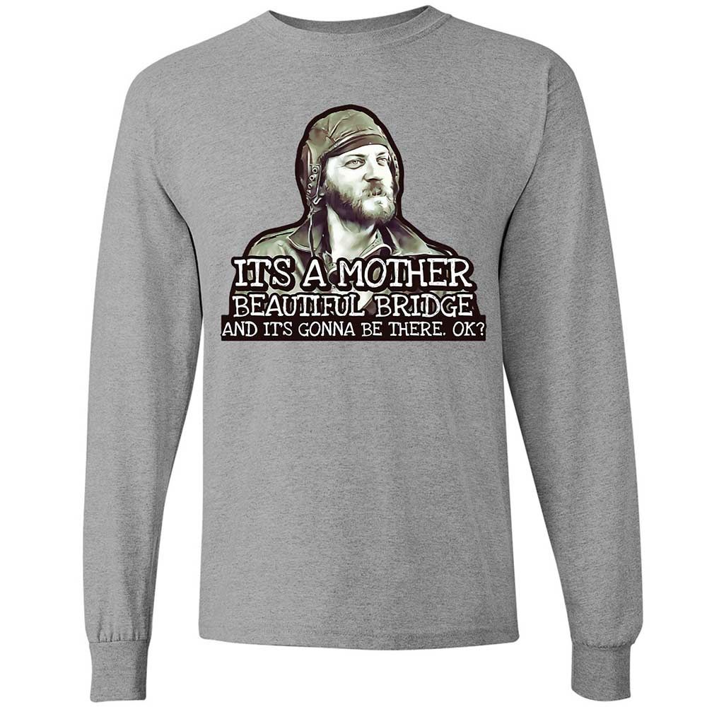 Long Sleeve T-Shirt - LUVKTDNF - Sport Grey - 3