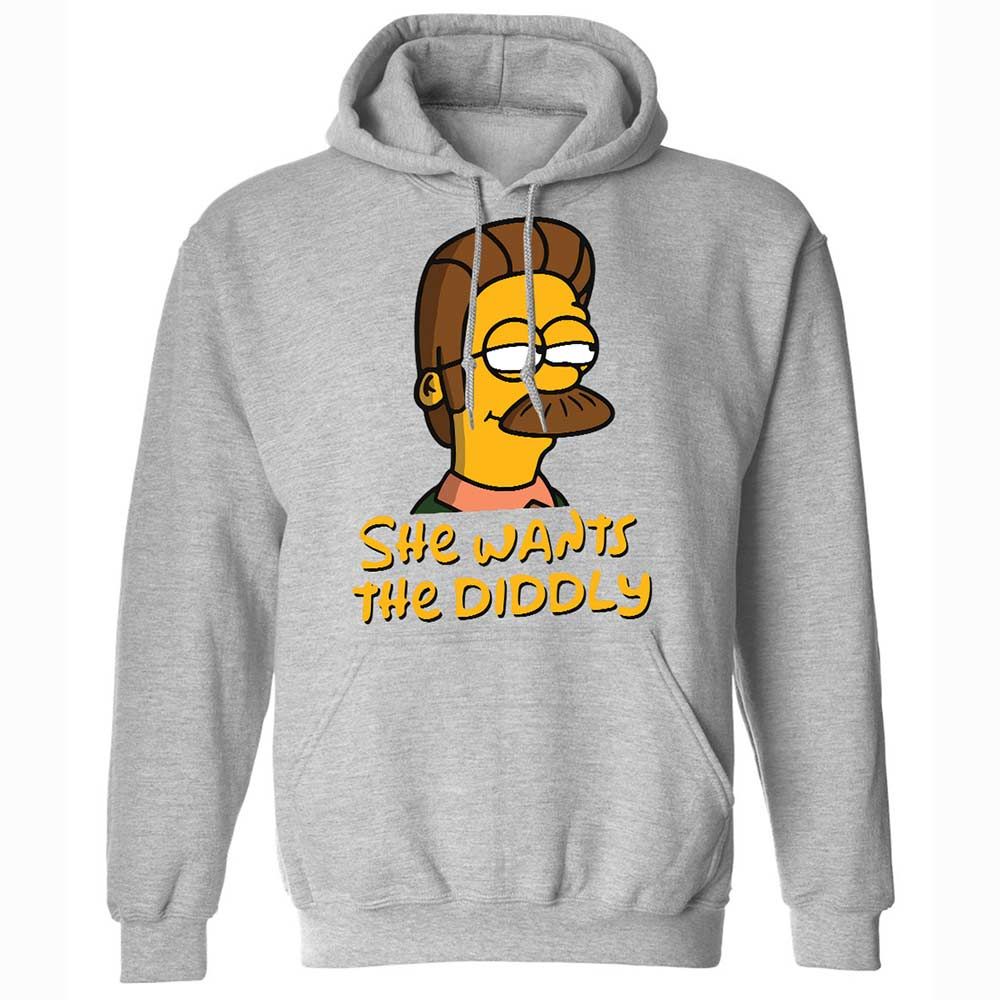She Wants The Diddly - Sport Grey - 3