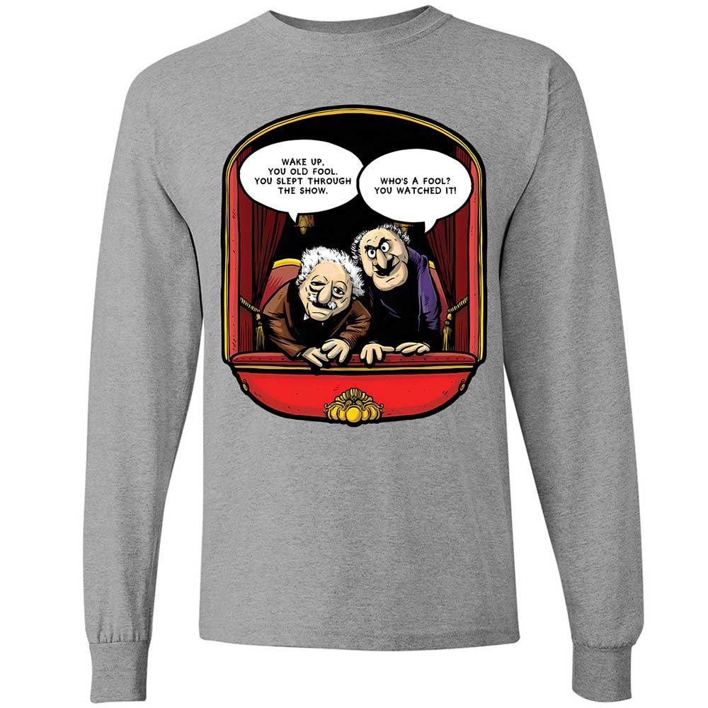 Statler and Waldorf (Wake Up) - Sport Grey - 3