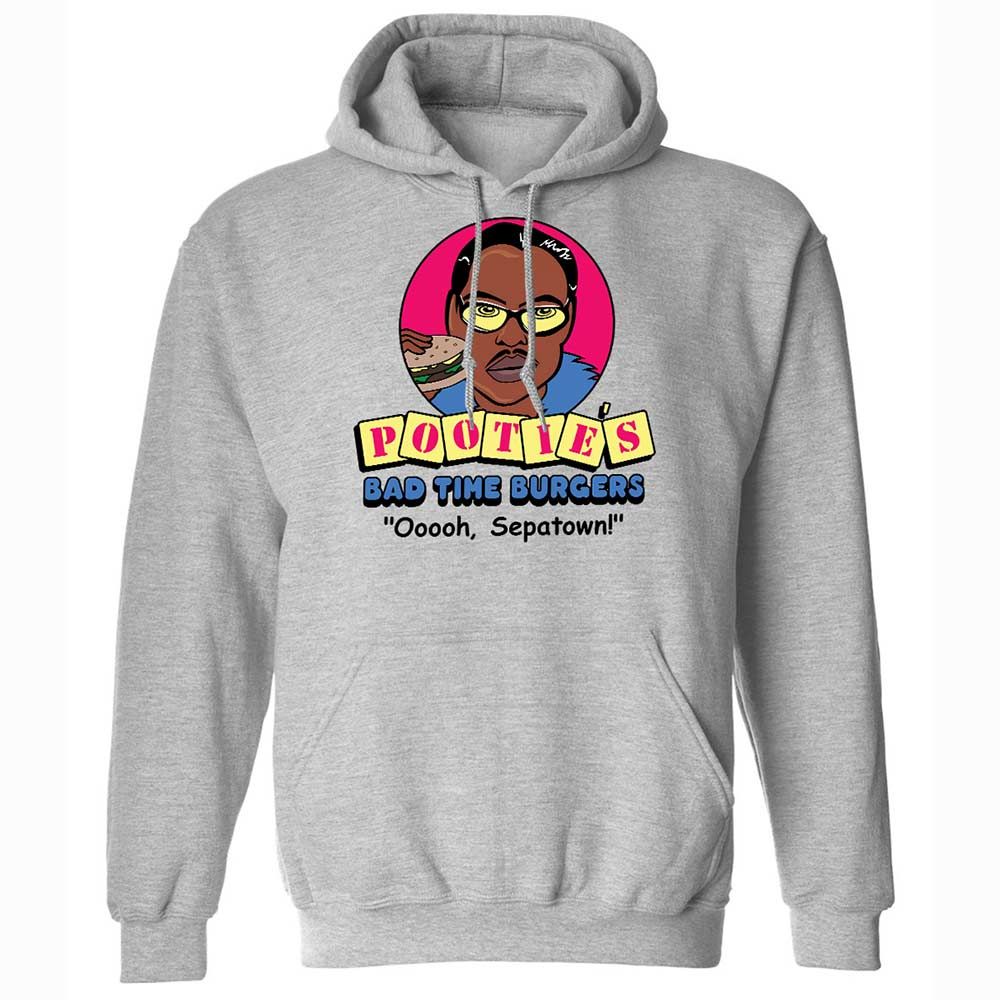 Pootie's Bad Time Burgers - Sport Grey - 3