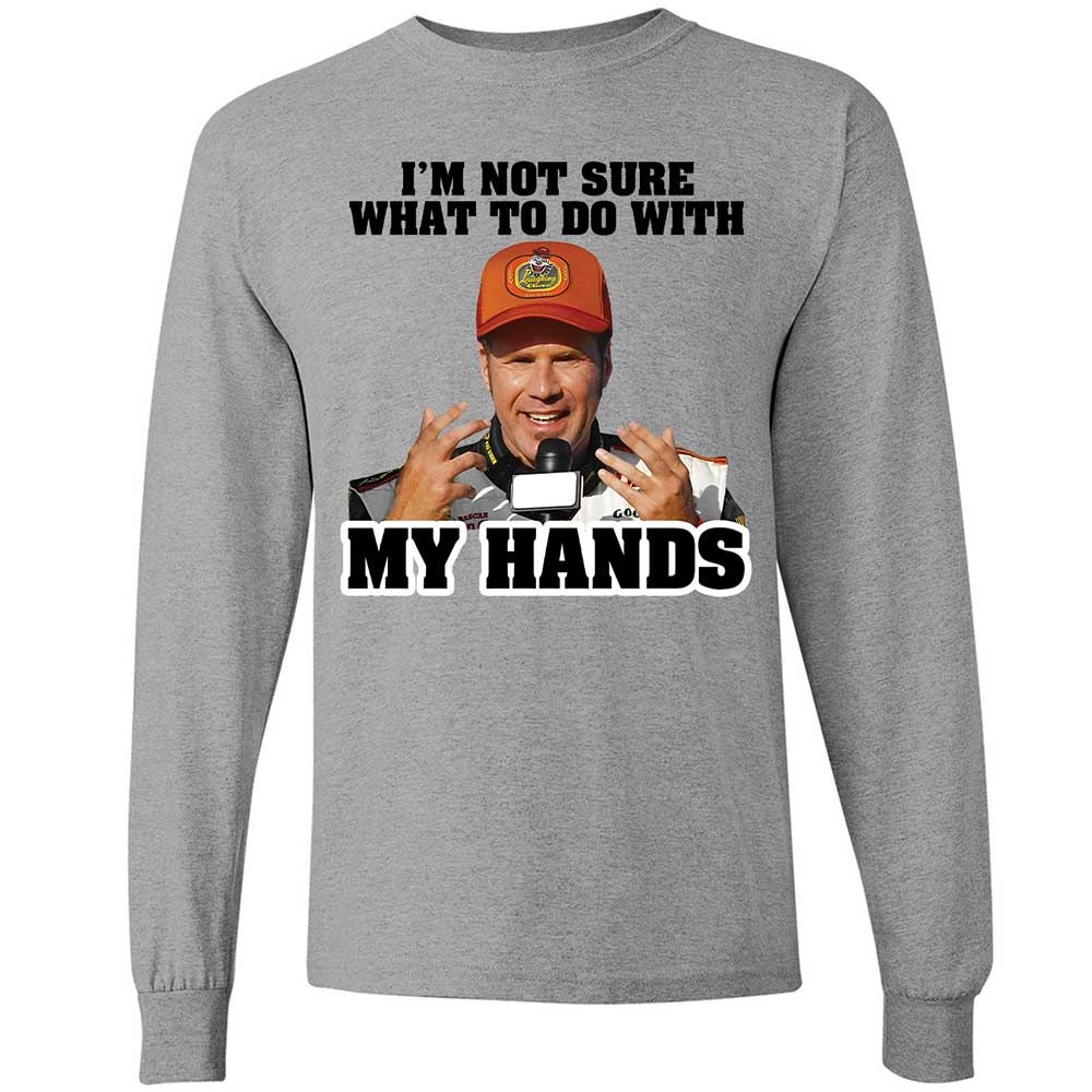 I'm Not Sure What To Do With My Hands - Sport Grey - 3