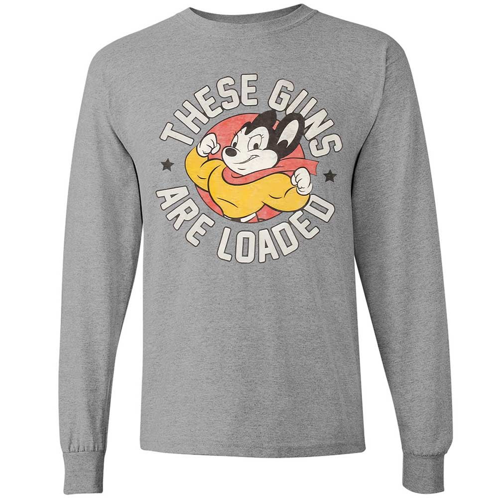 Long Sleeve T-Shirt - TNYGK58H - Sport Grey - 3