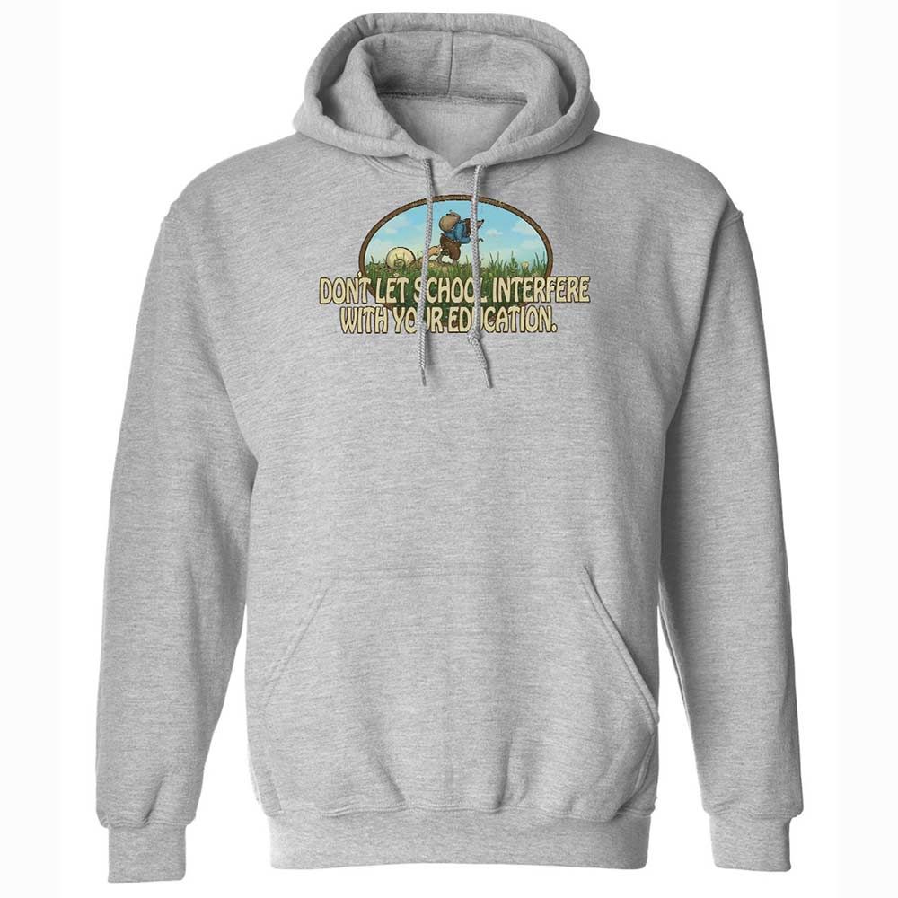 Don't Let School Interfere With Your Education - Sport Grey - 3