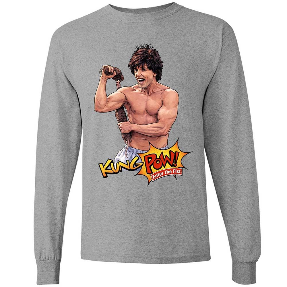 Long Sleeve T-Shirt - TFX38QZ1 - Sport Grey - 3