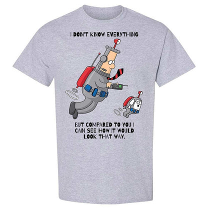 I don't know everything - Sport Grey - 3