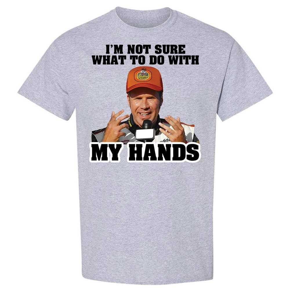 I'm Not Sure What To Do With My Hands - Sport Grey - 3