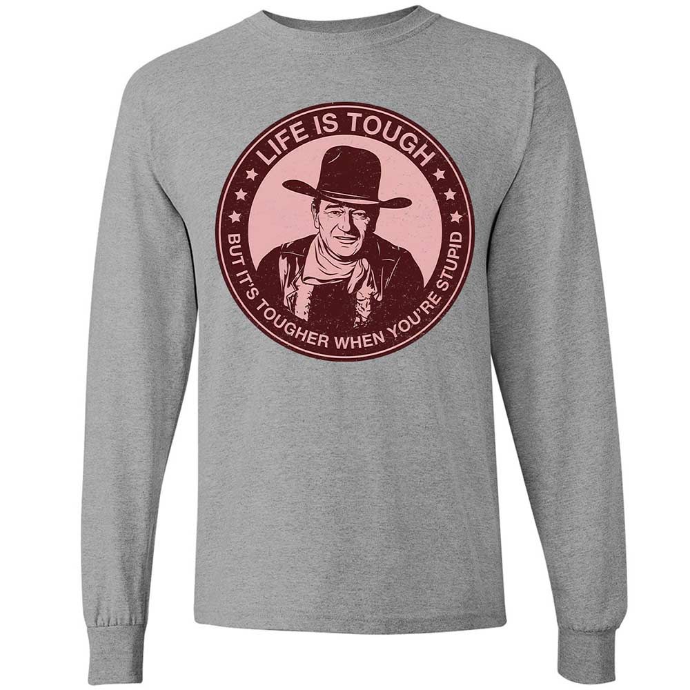 Long Sleeve T-Shirt - E6ZMKBBC - Sport Grey - 3