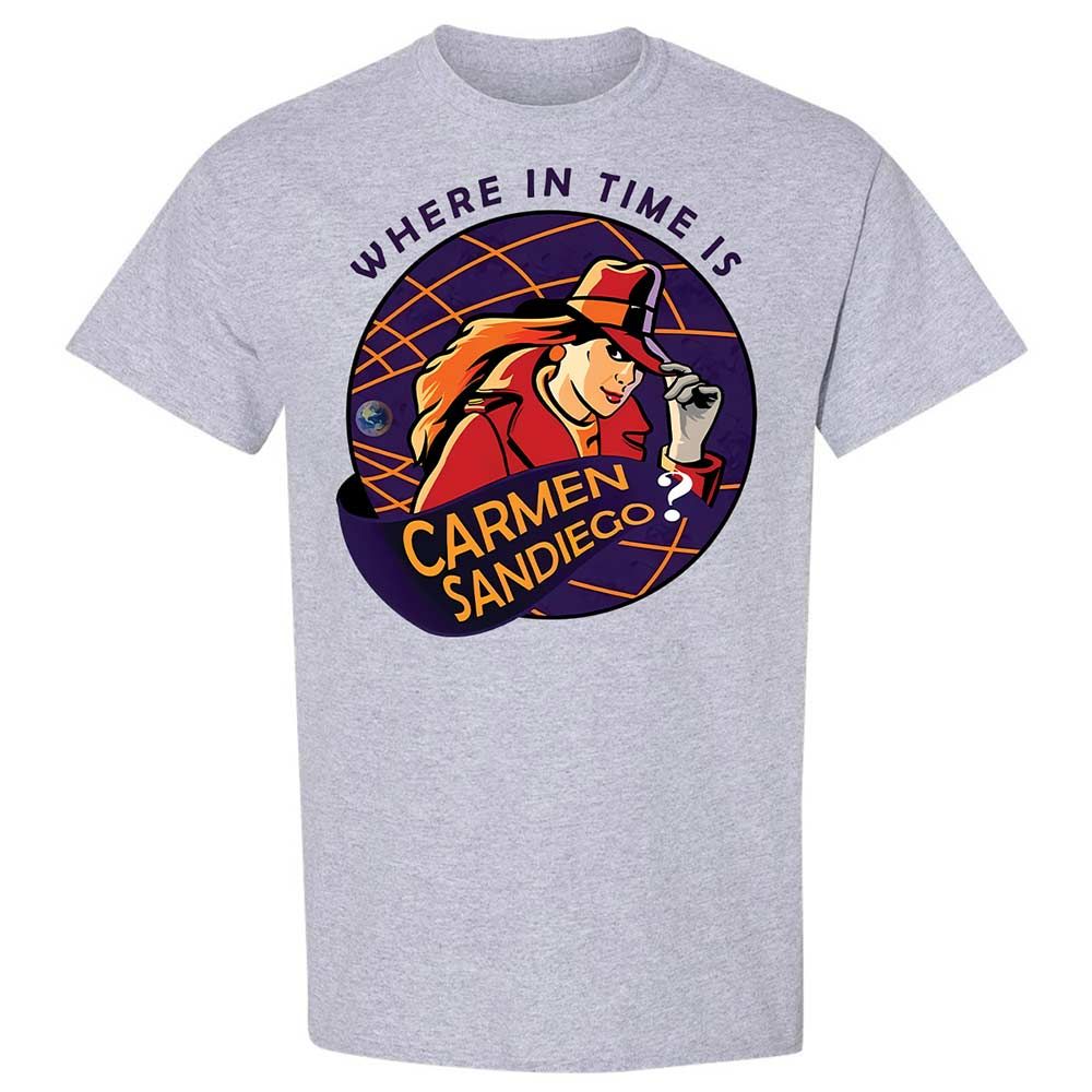 Where in Time Is Carmen Sandiego - Sport Grey - 3