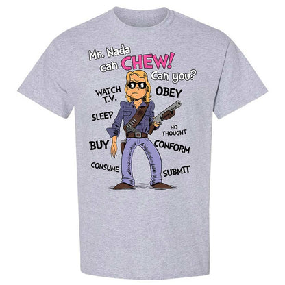 I have come here to chew bubblegum and kick ass - Sport Grey - 3