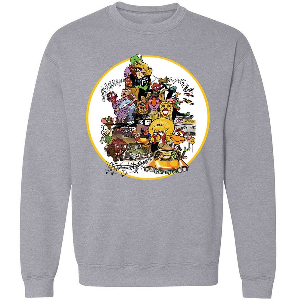 Muppet Graffiti - Sport Grey - 3
