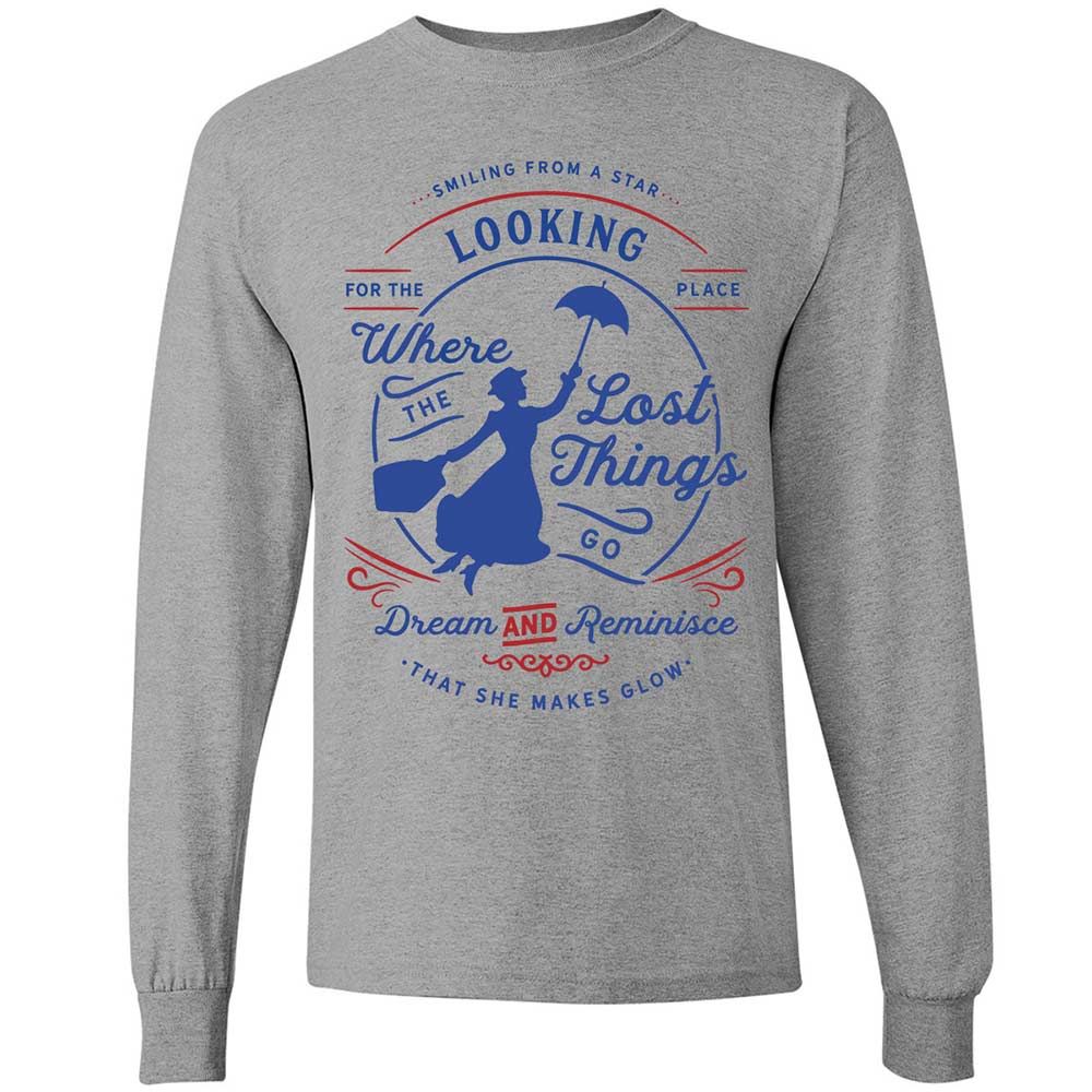 Long Sleeve T-Shirt - D8G1LR9V - Sport Grey - 3