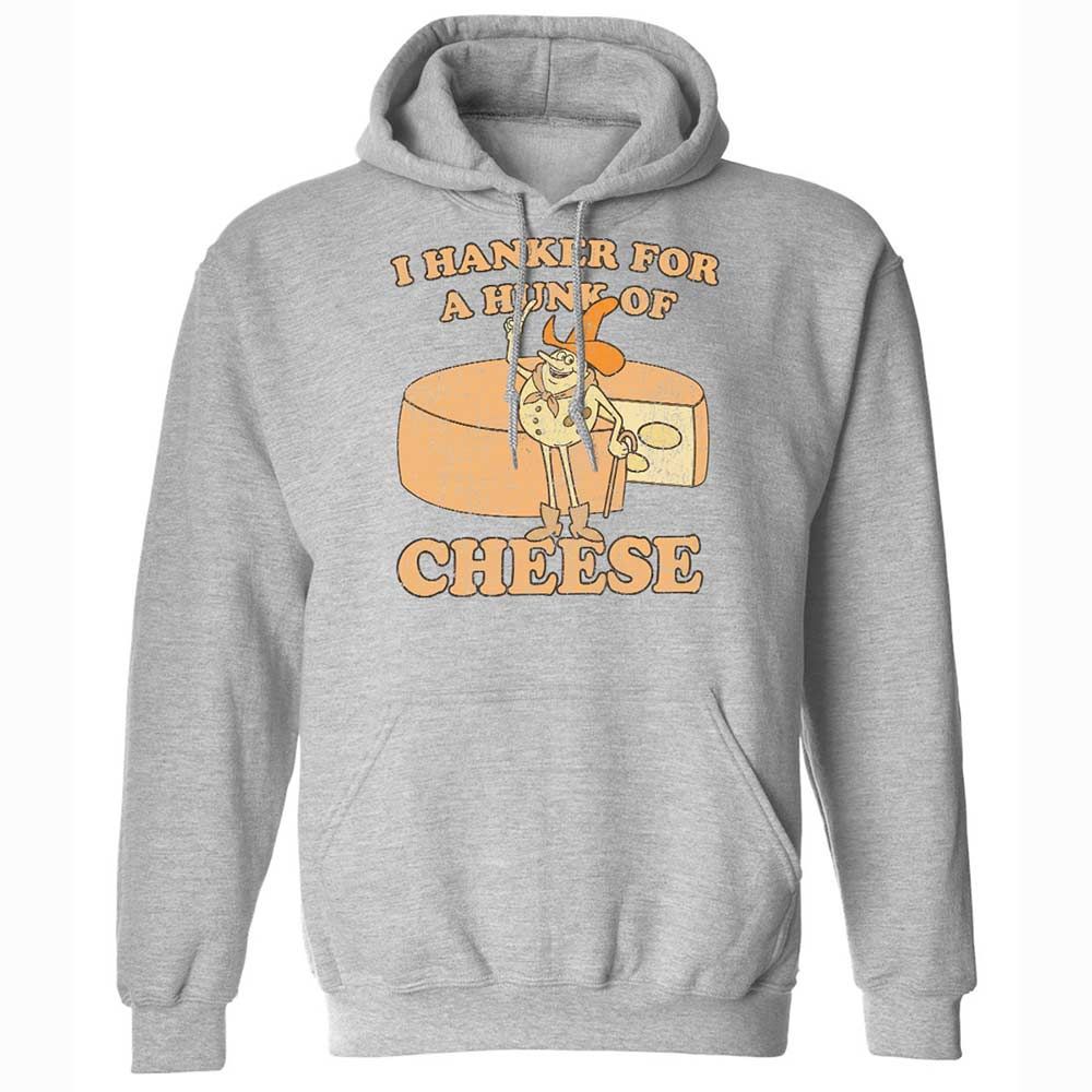 Hanker For A Hunk Of Cheese - Sport Grey - 3
