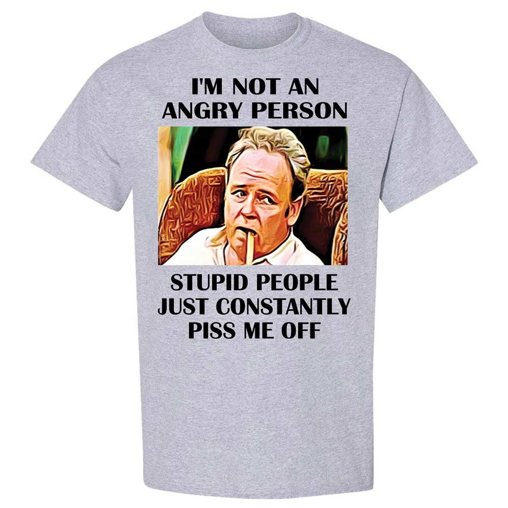 I'm not an angry person - Sport Grey - 3