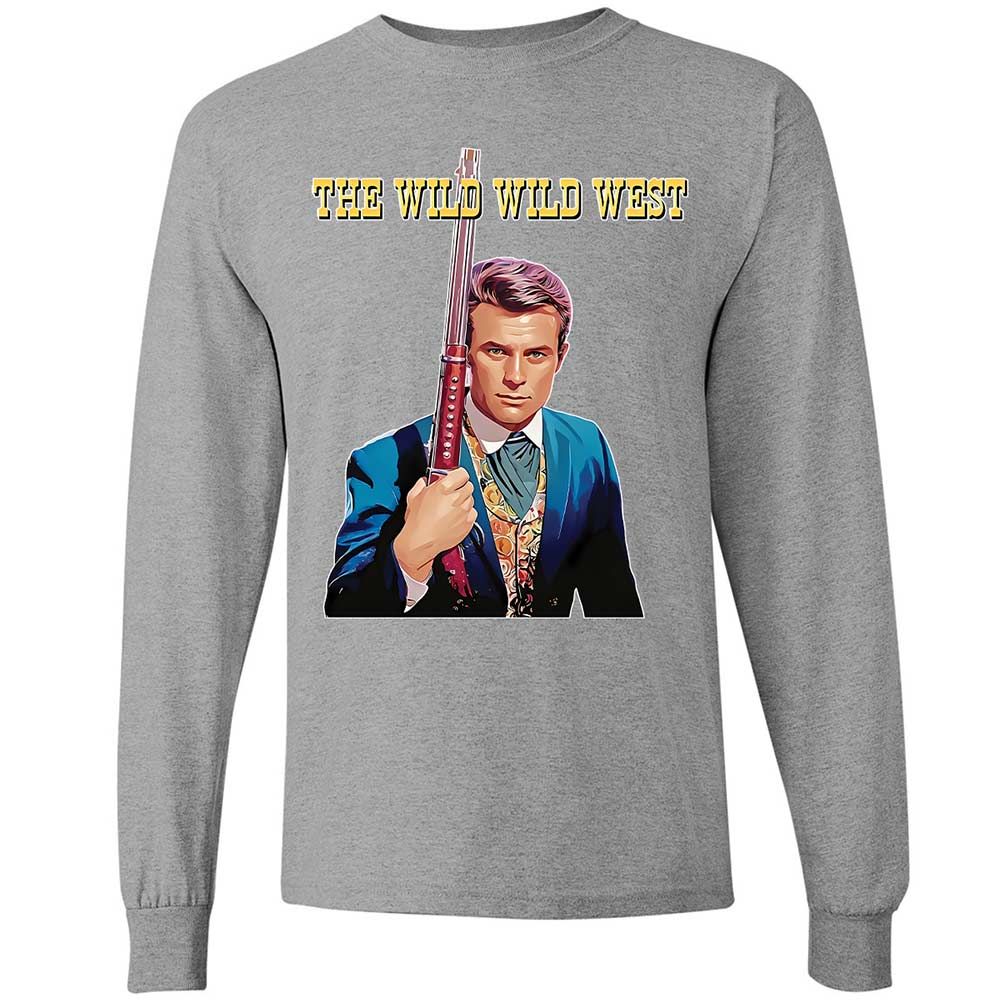 Long Sleeve T-Shirt - V51RYUA6 - Sport Grey - 3