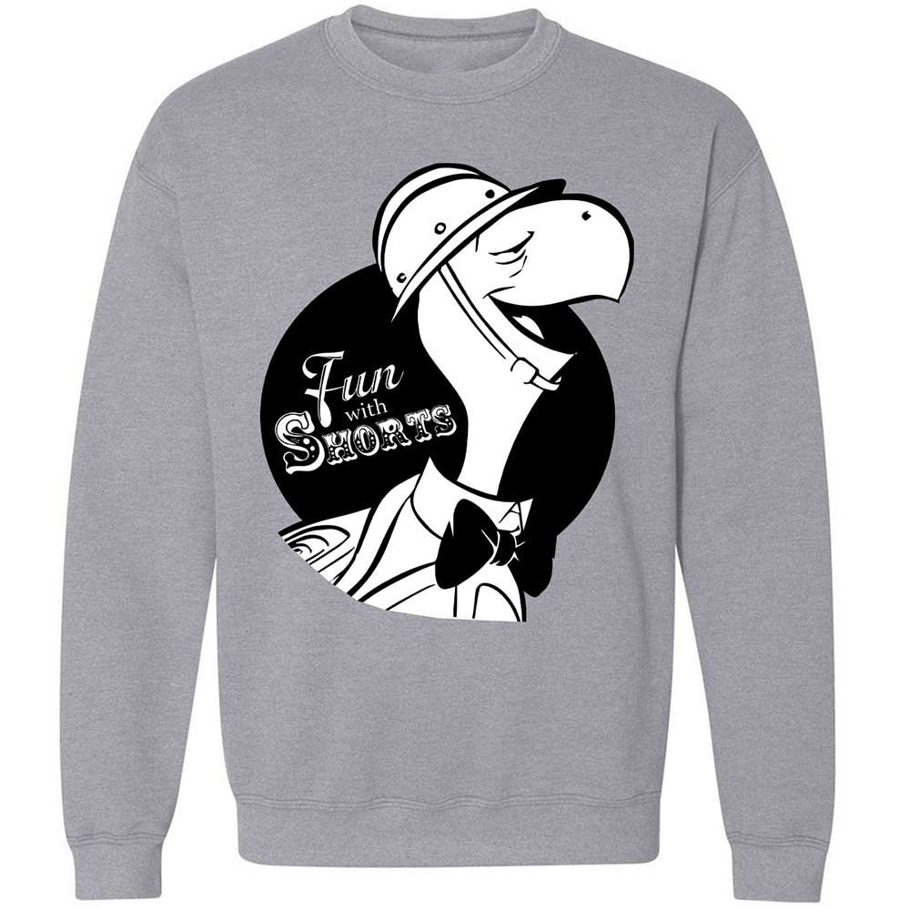 Classic Unisex Sweatshirt - T1HKCQSC - Sport Grey - 3