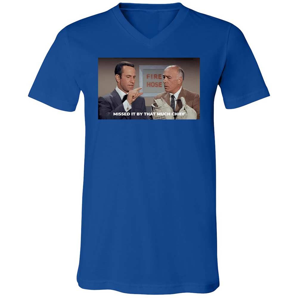 Unisex V-Neck T-Shirt - 5114RHL7 - True Royal - 3