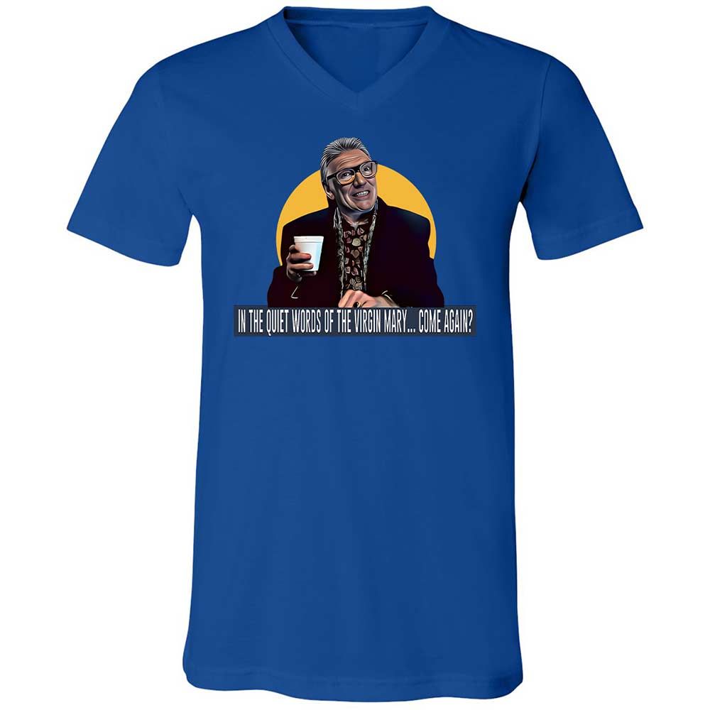 Unisex V-Neck T-Shirt - YCDNM1GN - True Royal - 3