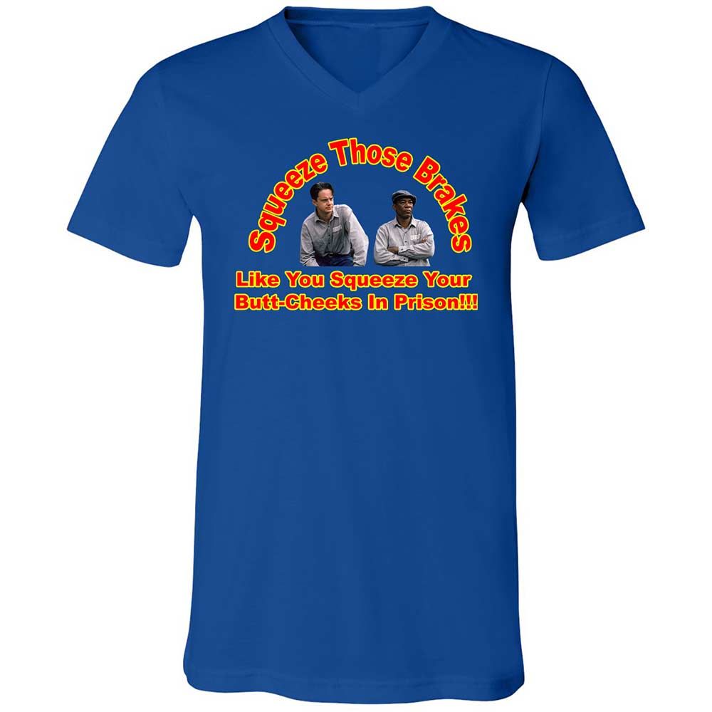 Unisex V-Neck T-Shirt - VT98WLFR - True Royal - 3