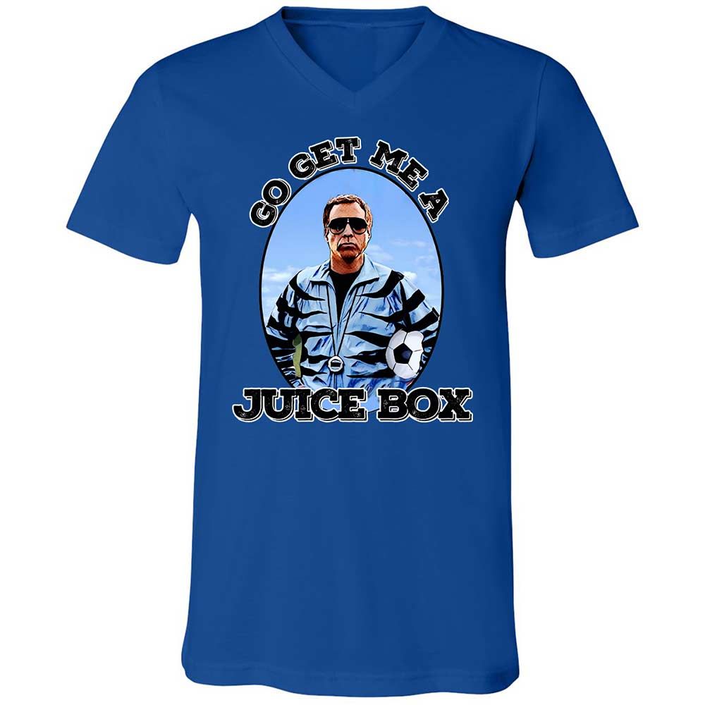 Unisex V-Neck T-Shirt - YT67LATJ - True Royal - 3