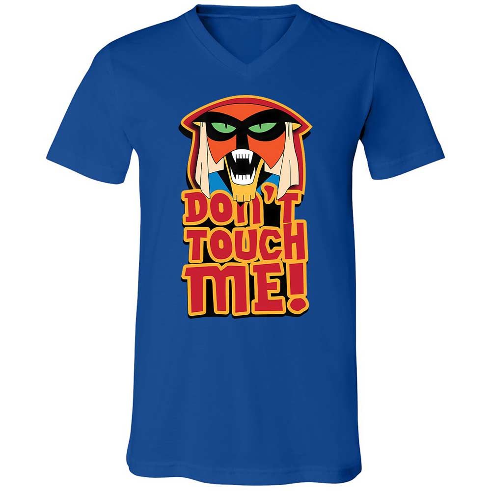 Unisex V-Neck T-Shirt - 8Y1LJLVJ - True Royal - 3