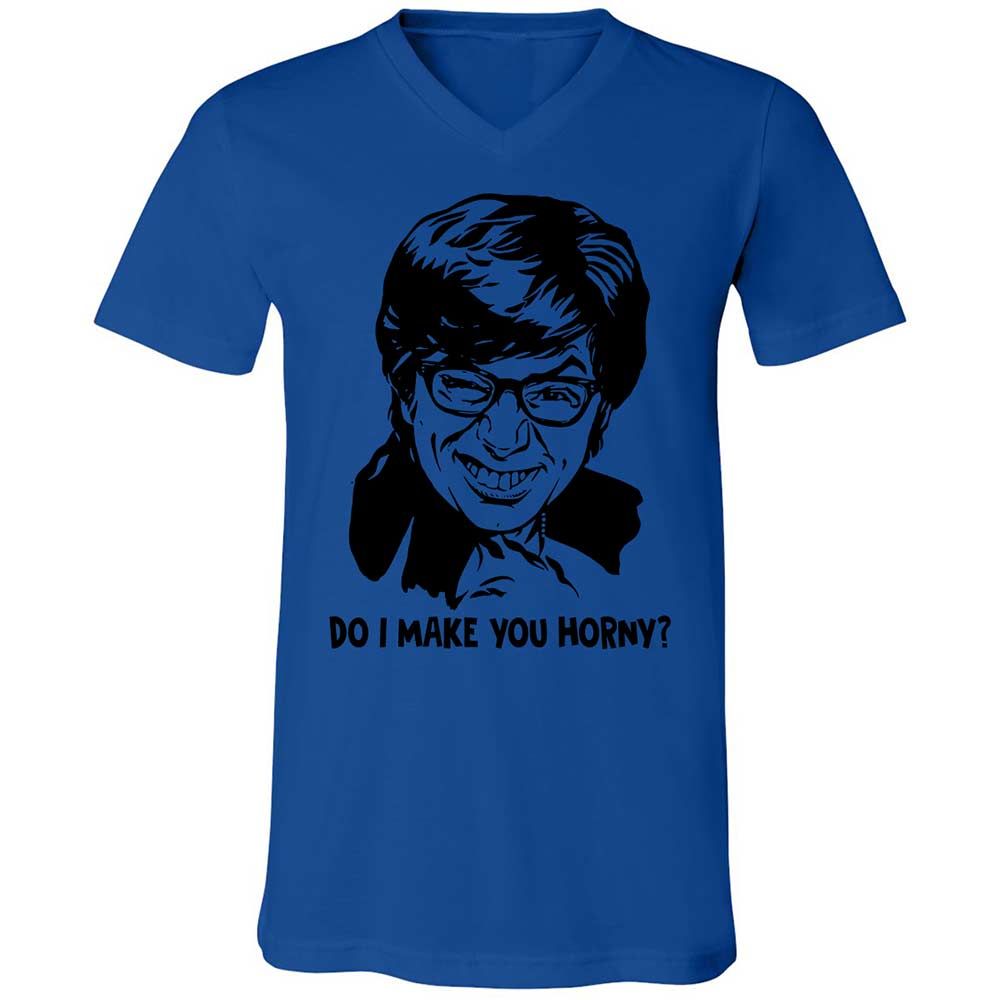 Unisex V-Neck T-Shirt - 88SDLUN3 - True Royal - 3