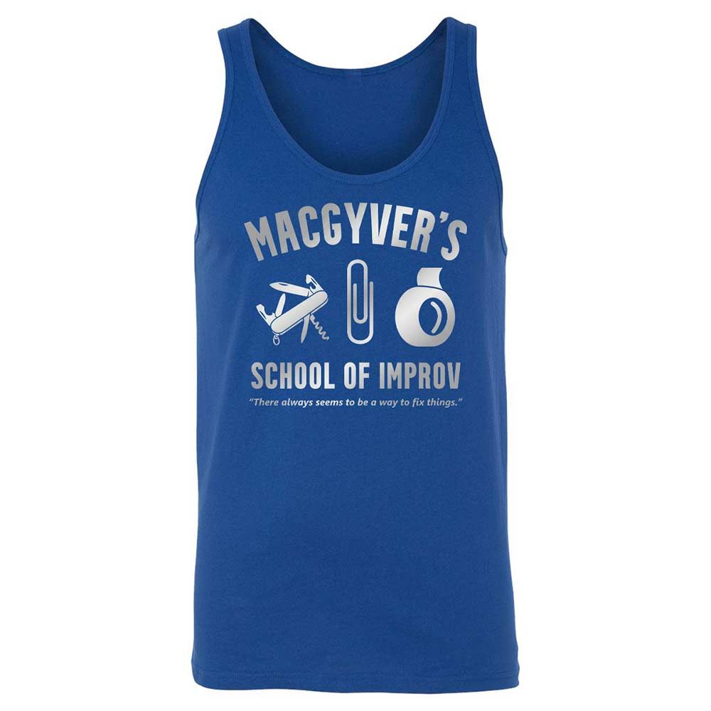 Unisex Jersey Tank - YFXC91HX - True Royal - 3