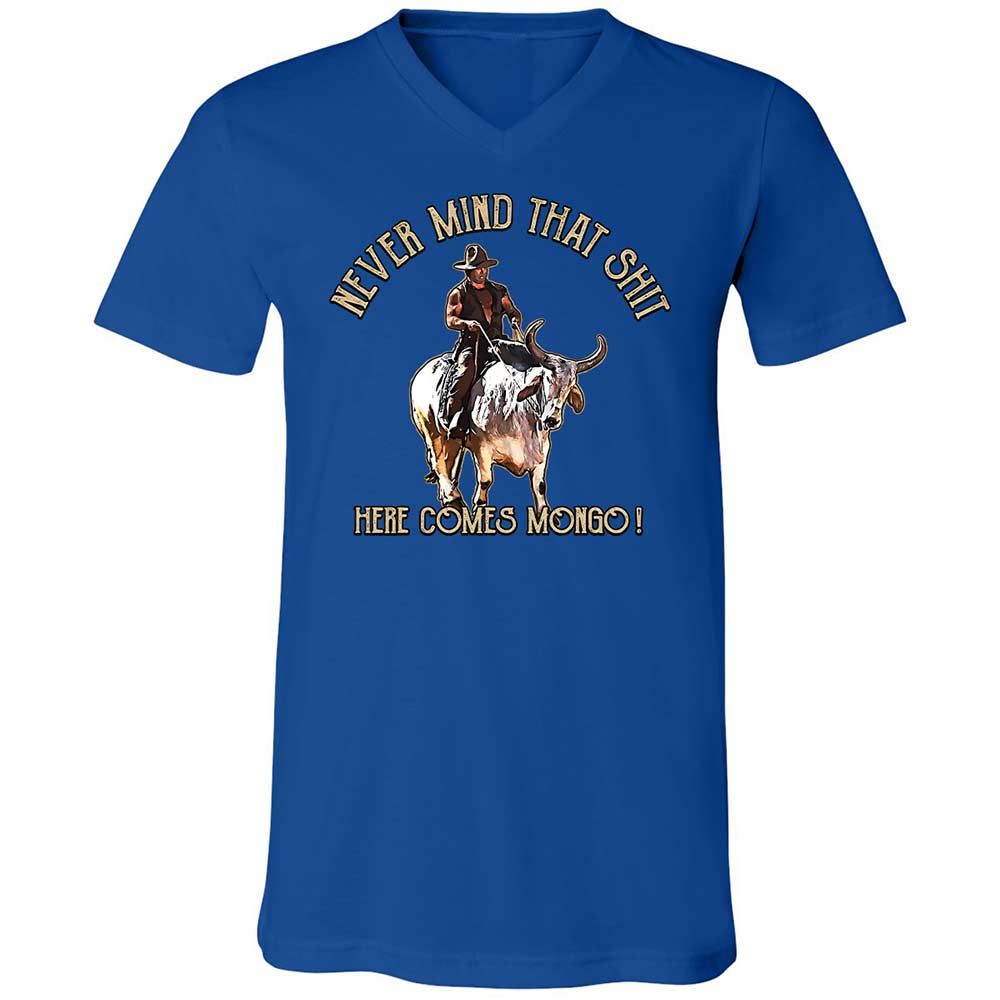 Unisex V-Neck T-Shirt - 2S7NAQ6A - True Royal - 3