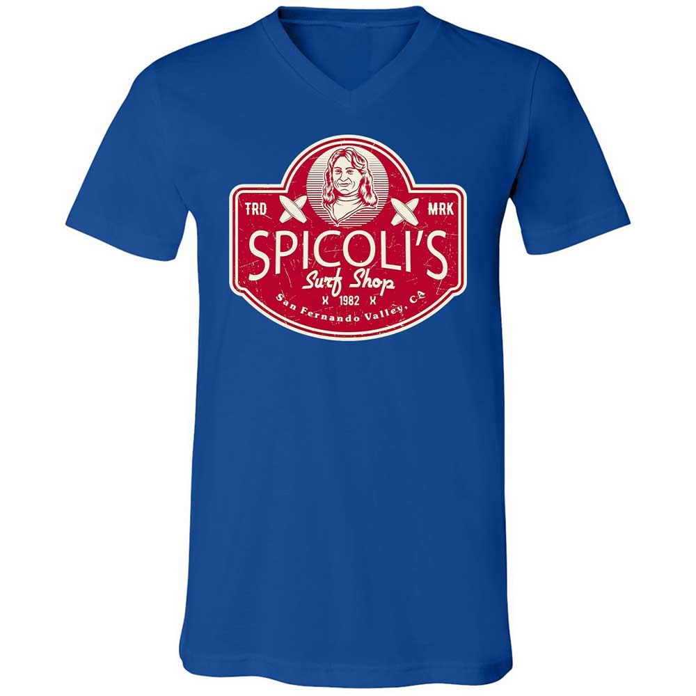 Unisex V-Neck T-Shirt - 4MSCTSRV - True Royal - 3