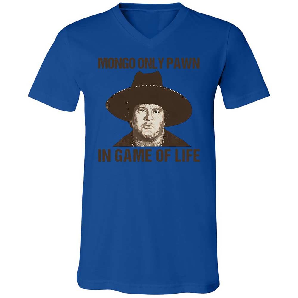 Unisex V-Neck T-Shirt - 4VXKVZV9 - True Royal - 3