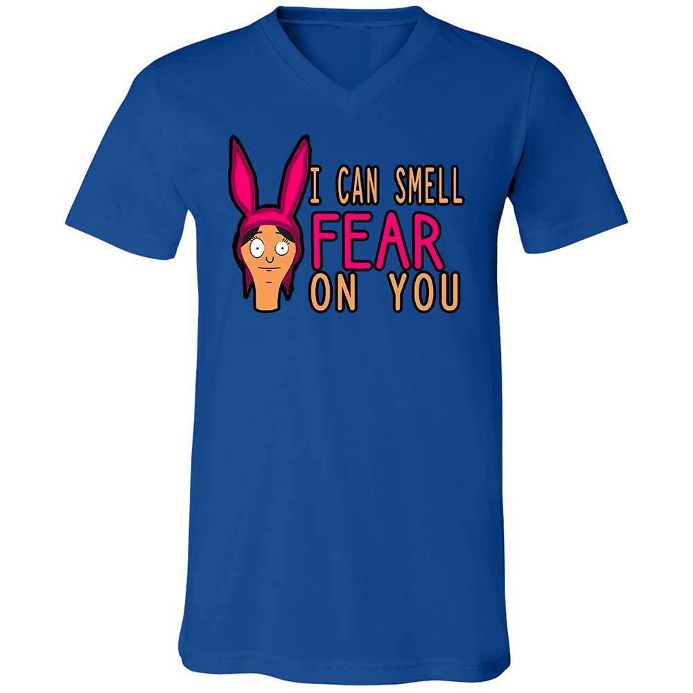 Unisex V-Neck T-Shirt - 14VSJB8Q - True Royal - 3