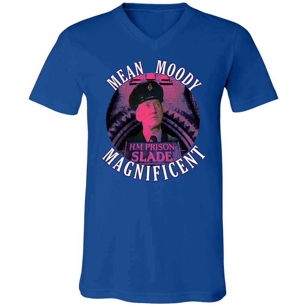 Unisex V-Neck T-Shirt - NR27ARMS - True Royal - 3