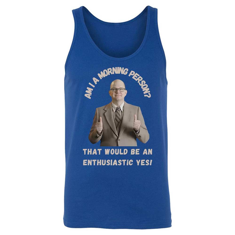 Unisex Jersey Tank - AFRJAAD3 - True Royal - 3