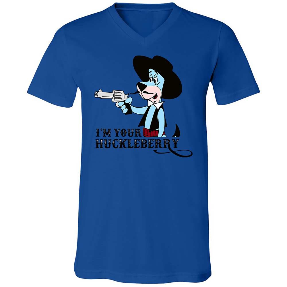 Unisex V-Neck T-Shirt - BH985VSW - True Royal - 3