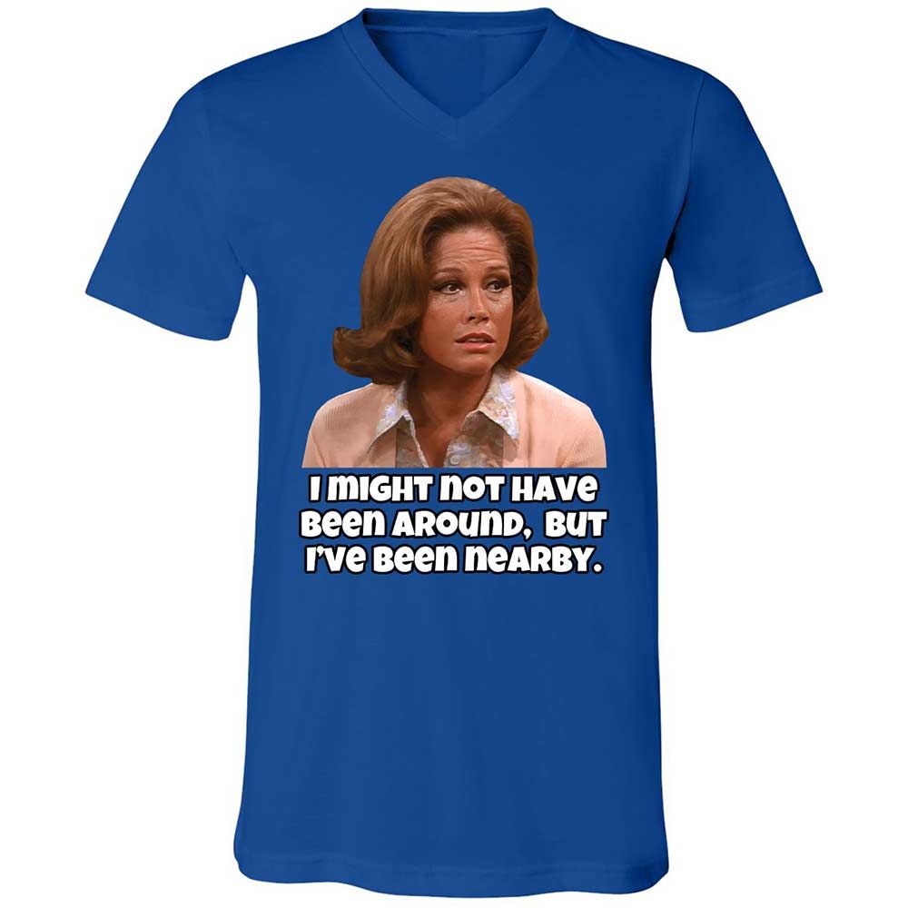 Unisex V-Neck T-Shirt - 71G7AHCK - True Royal - 3