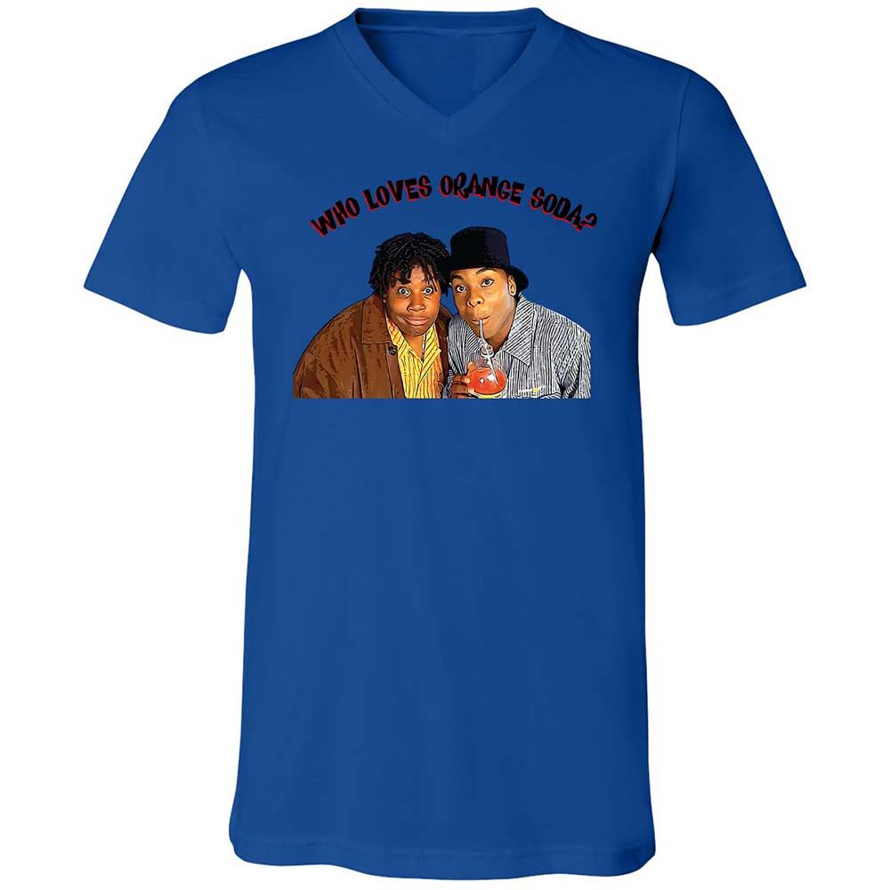 Unisex V-Neck T-Shirt - 6QLHPXE3 - True Royal - 3
