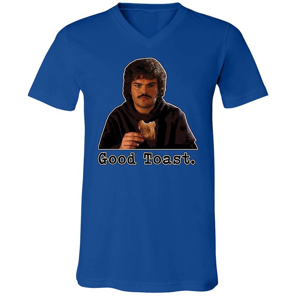 Unisex V-Neck T-Shirt - 79W56XXD - True Royal - 3