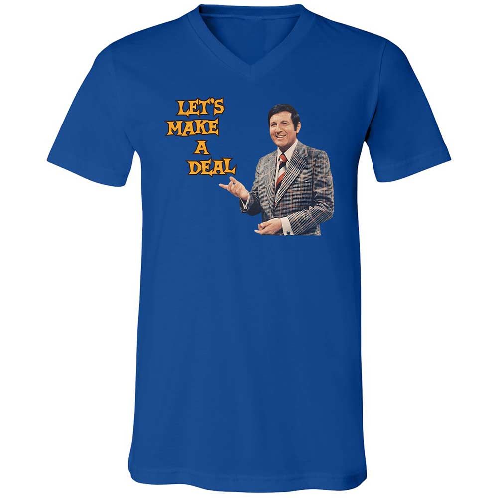 Unisex V-Neck T-Shirt - L3T36L9G - True Royal - 3