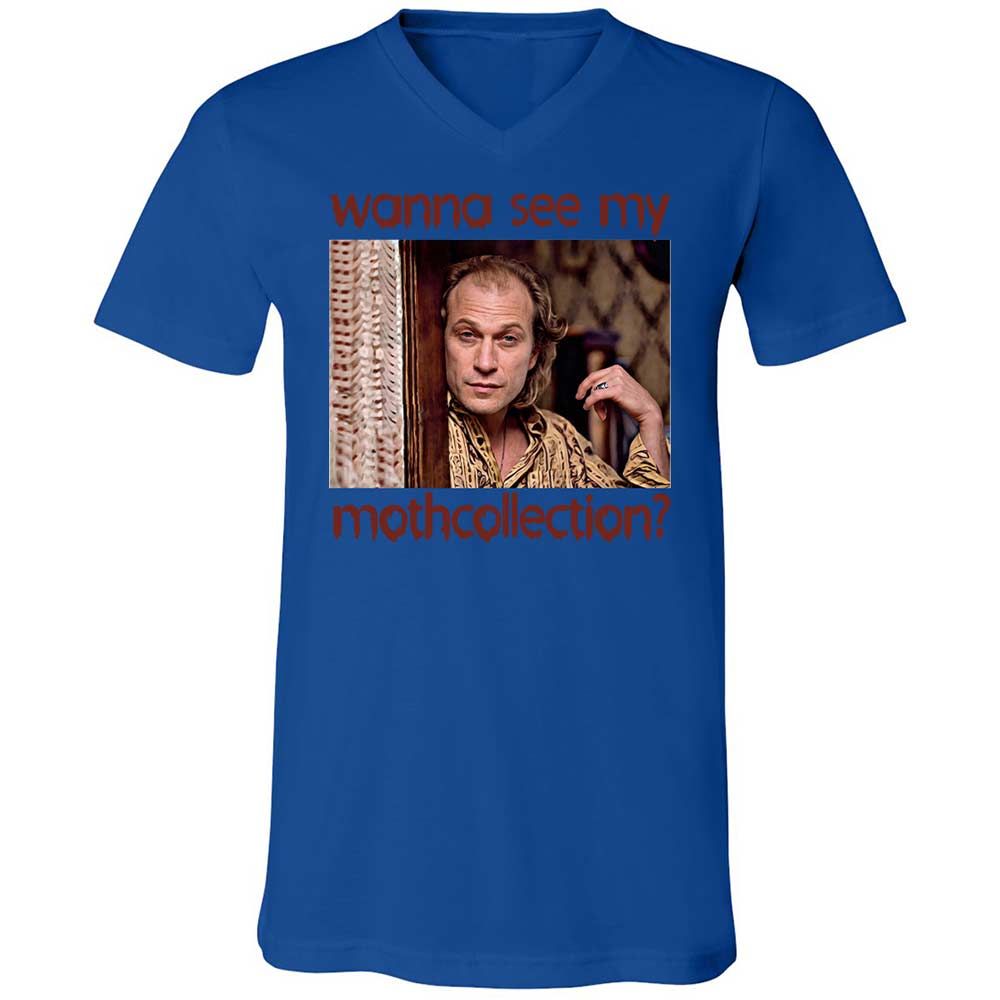Unisex V-Neck T-Shirt - E2CE6DL4 - True Royal - 3