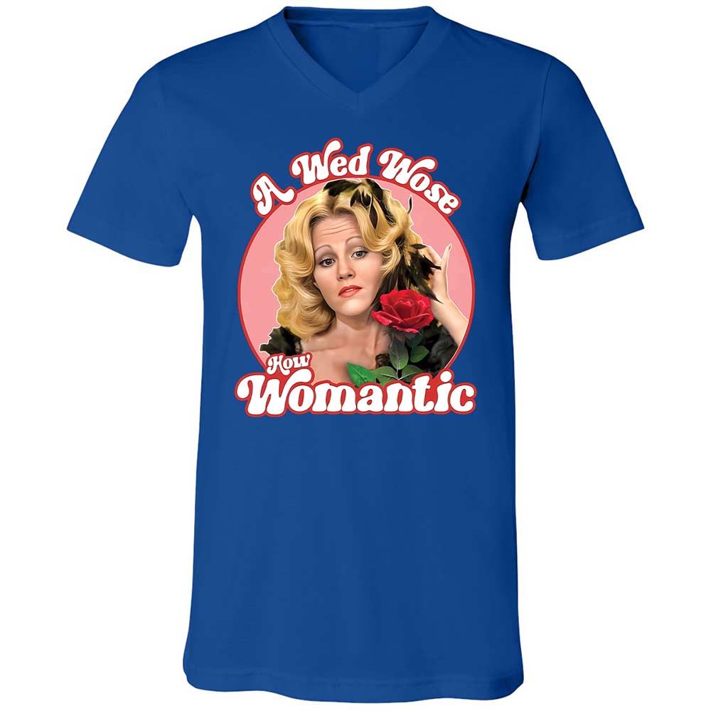 Unisex V-Neck T-Shirt - G4YD5EPZ - True Royal - 3