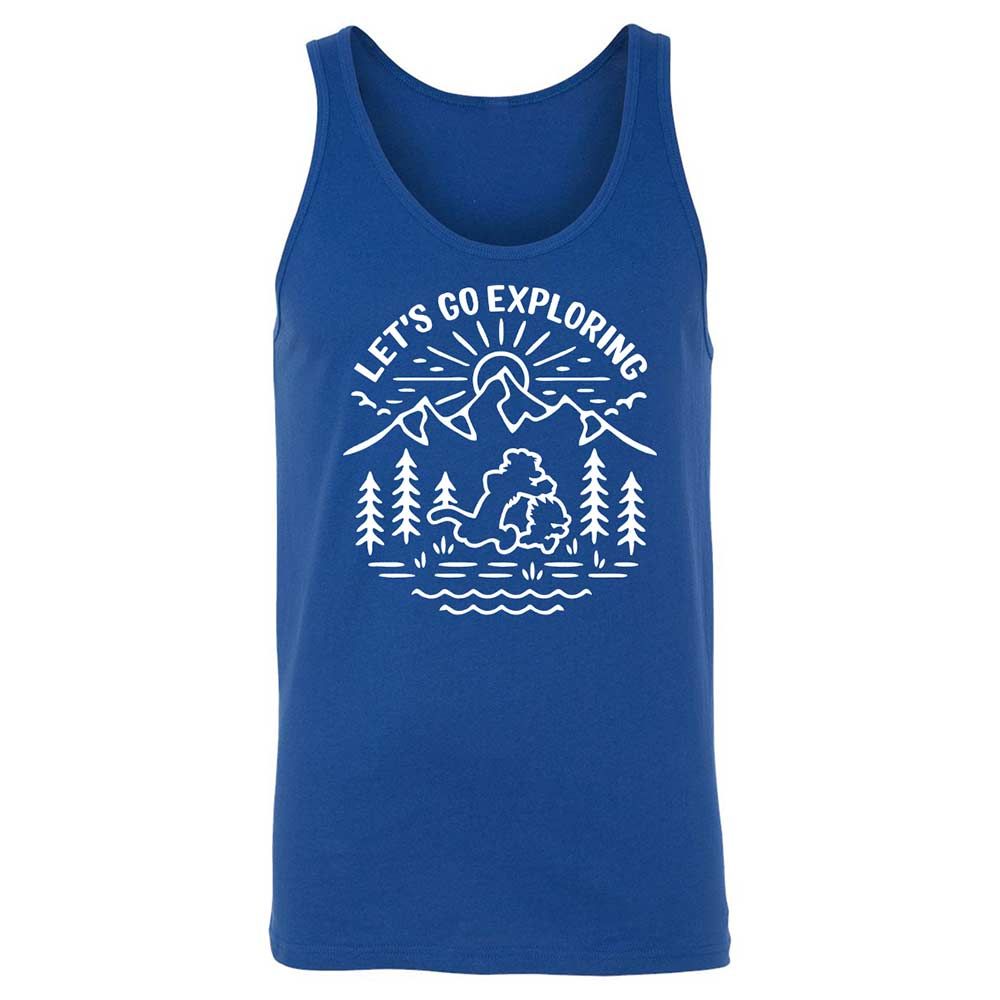 Unisex Jersey Tank - MVV7XKYP - True Royal - 3