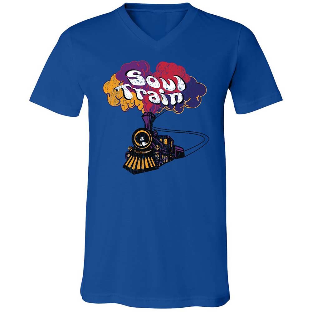 Unisex V-Neck T-Shirt - N4ZZG242 - True Royal - 3