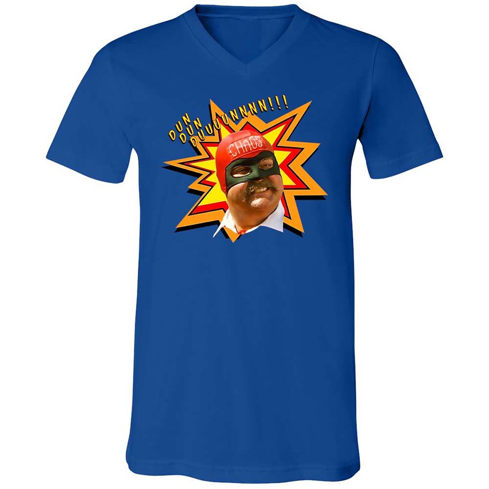 Unisex V-Neck T-Shirt - FBKNZG2W - True Royal - 3