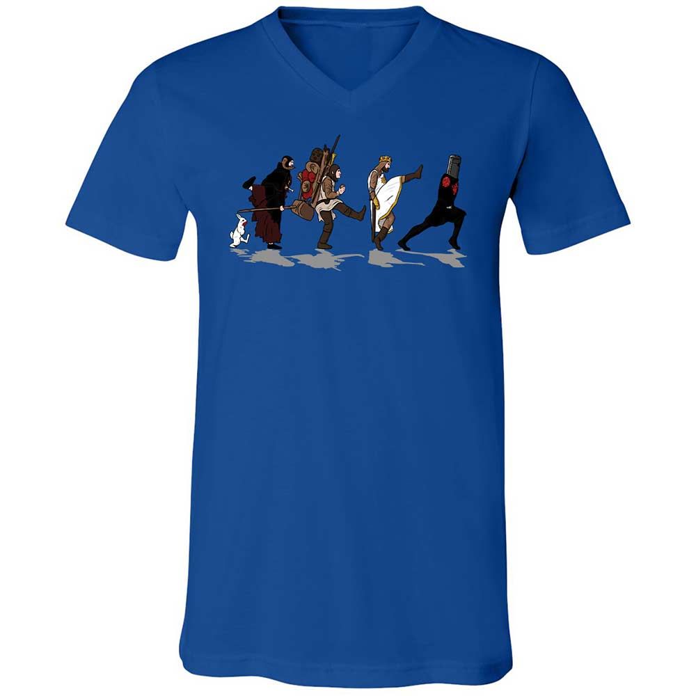 Unisex V-Neck T-Shirt - ER734AUC - True Royal - 3